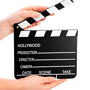 Claqueta de Cine di Pellicola di Hollywood