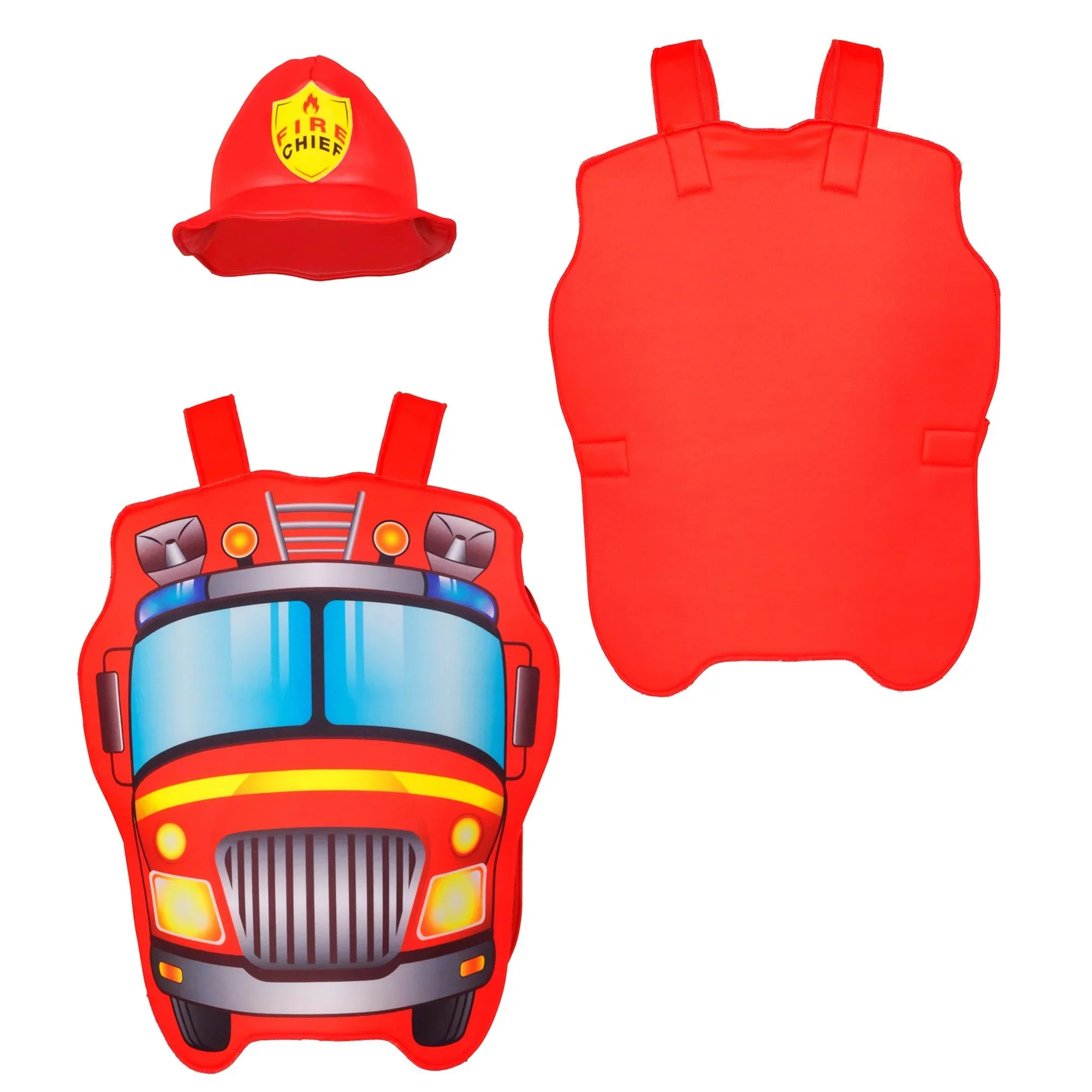Costume da Pompiere con Camion Antincendio Bambino - immagine 5