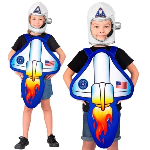 Costume da Astronauta con Nave Spaziale Infantile