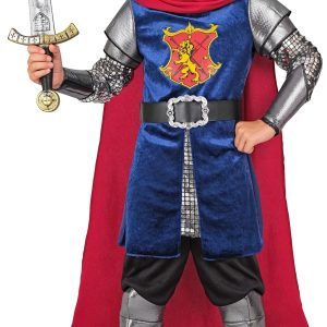 Costume da Re Medievale con Armatura per Bambino