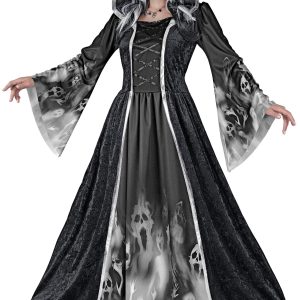 Costume da Strega Negromante con Cappuccio per Donna