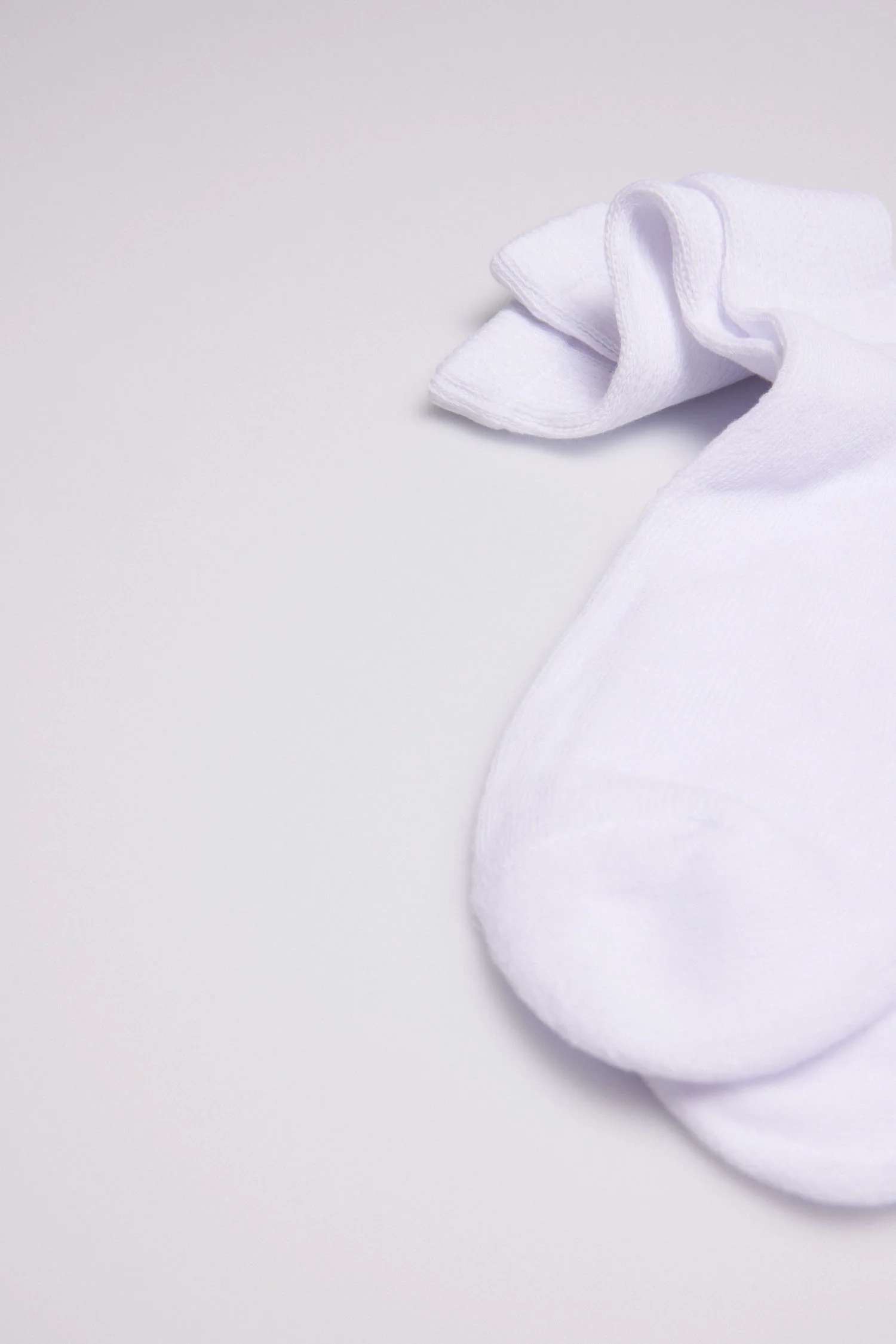 Calzini sportivi con polsino comfort bianco - immagine 4