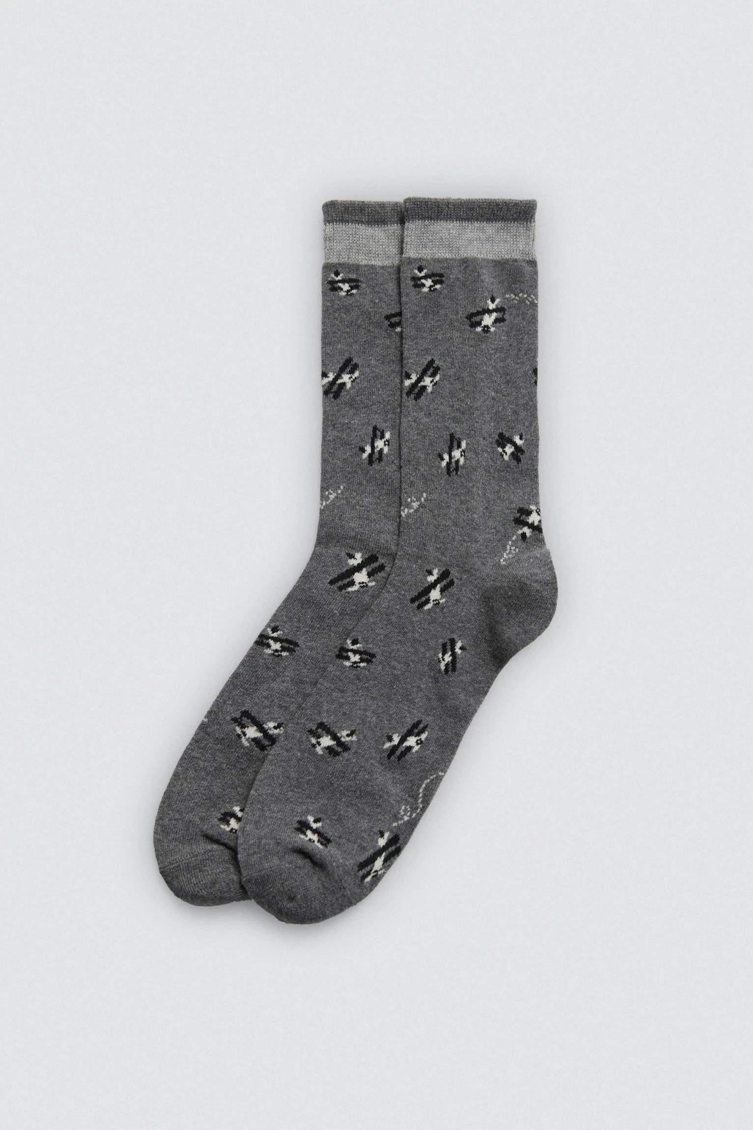 Confezione da 4 calzini alti stampati - immagine 9