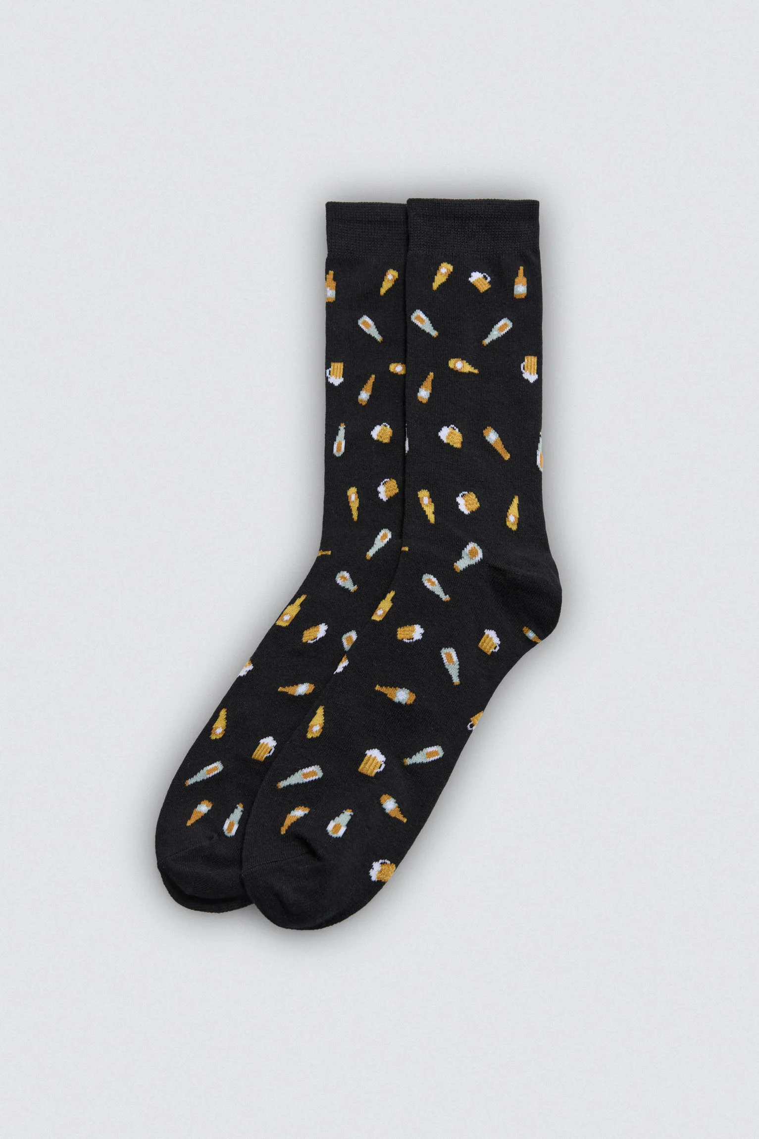 Confezione da 4 calzini alti con polsini stampati anti-pressione - immagine 3