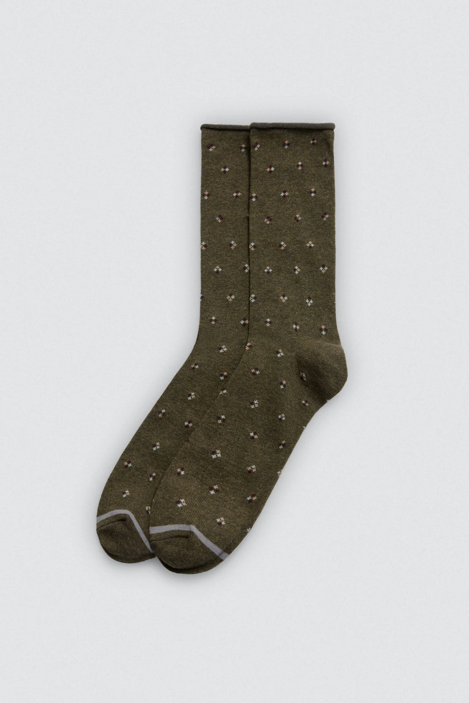 Confezione da 3 calzini alti senza risvolto stampati - immagine 5