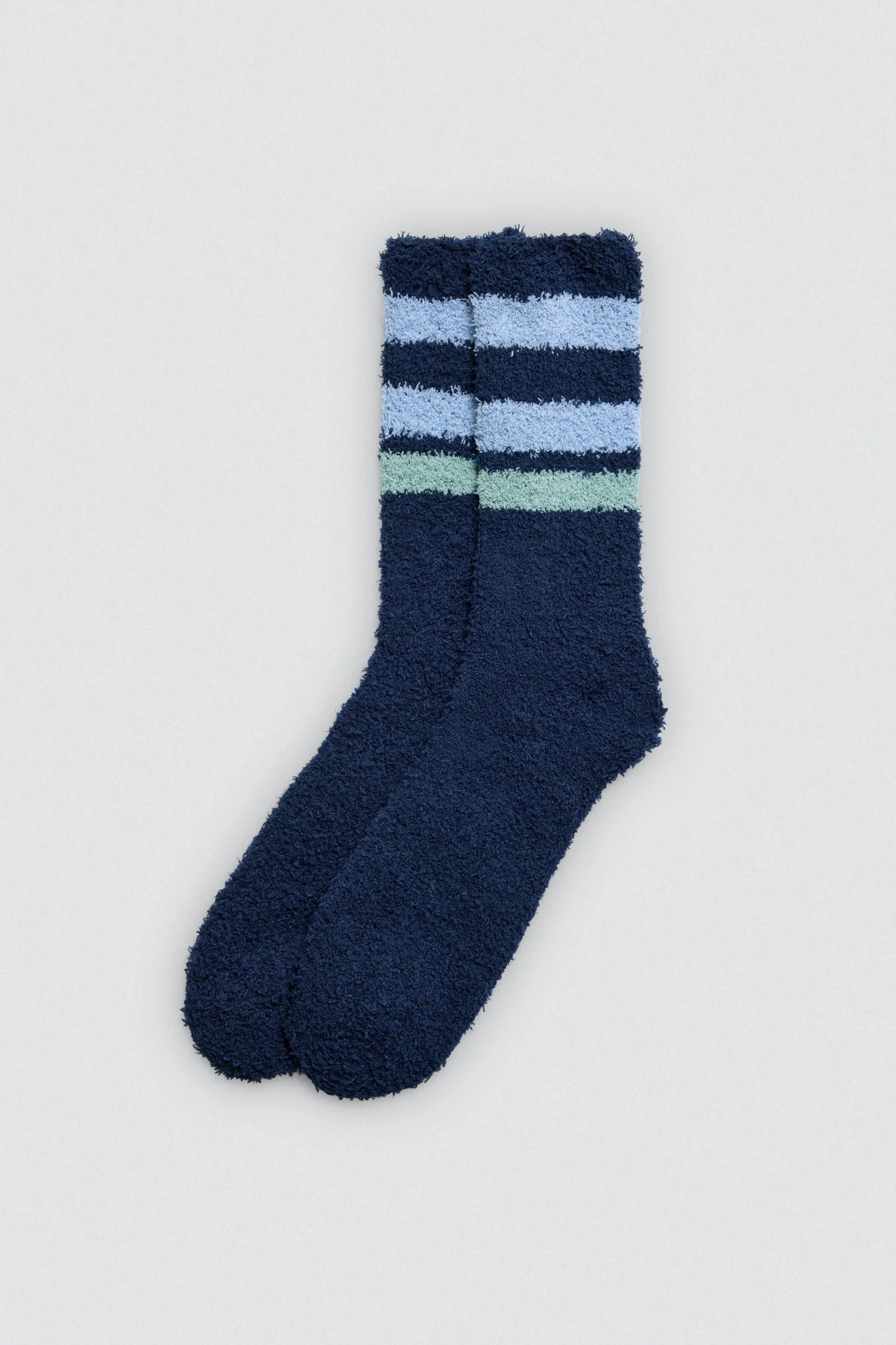 Confezione da 3 calzini in flanella con polsini anti-pressione e stampa geometrica - immagine 5