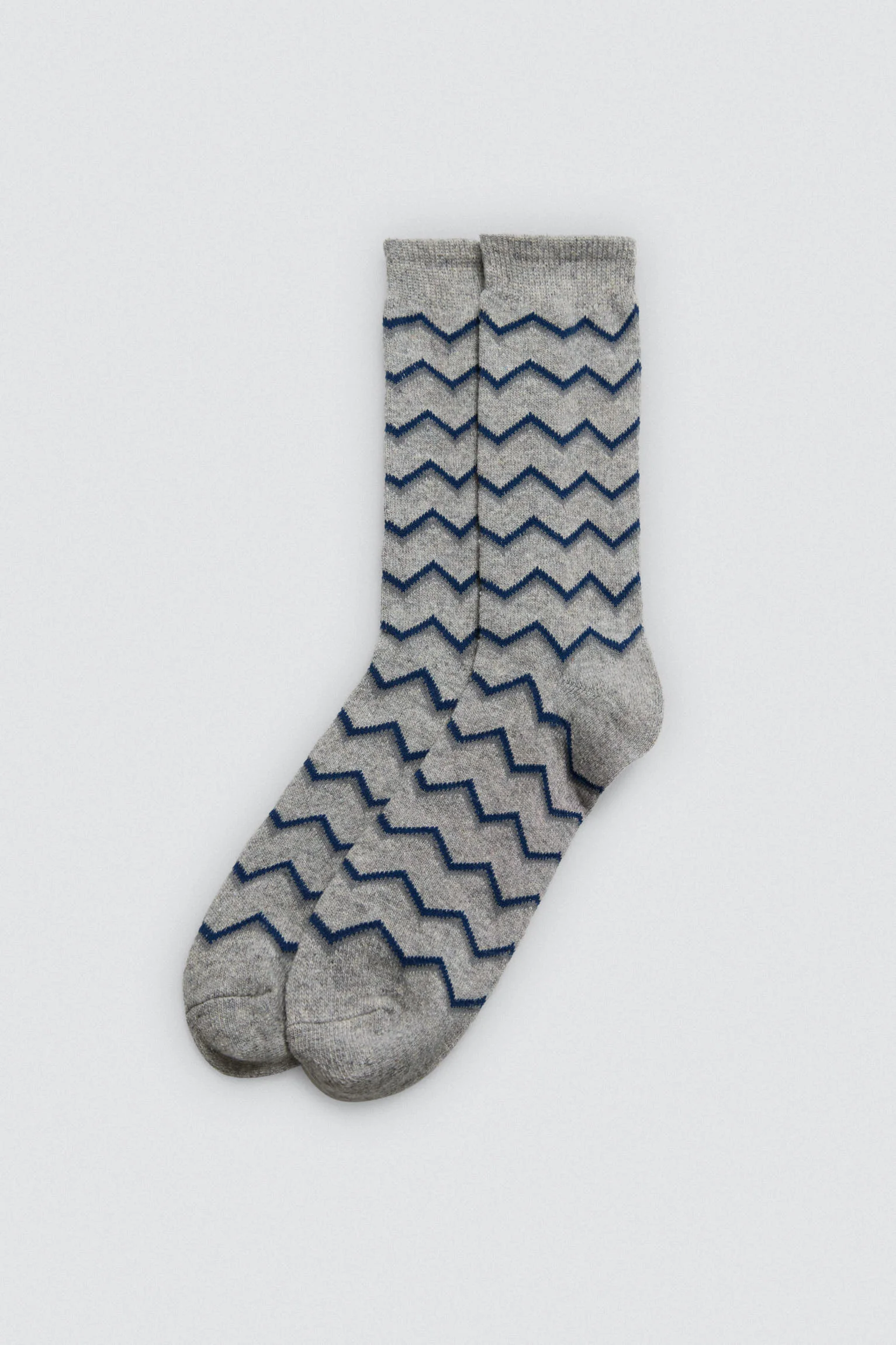 Confezione da 3 calzini di lana con motivo geometrico - immagine 6