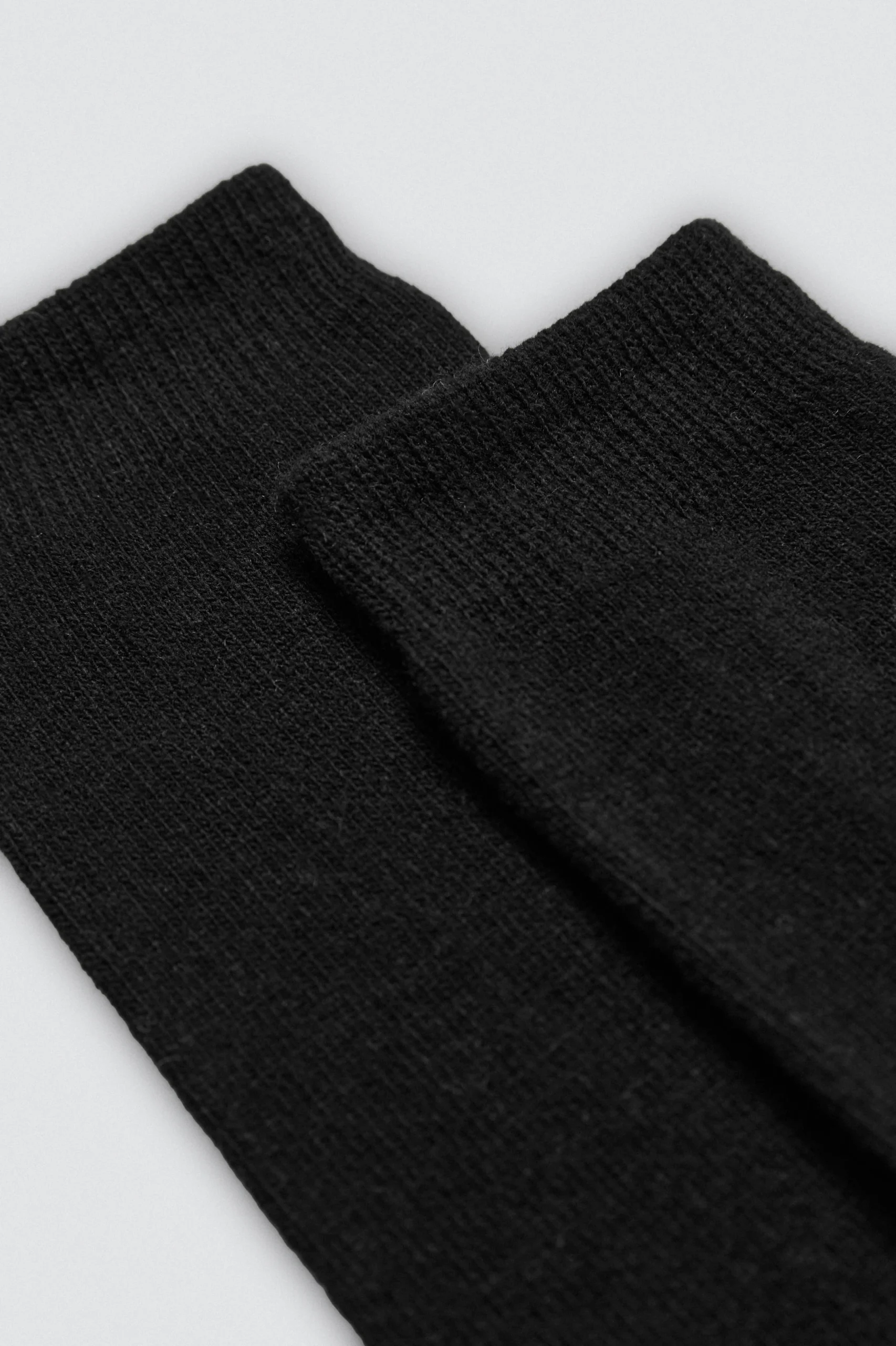 Confezione da 3 calzini basic in lana nera - immagine 3