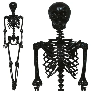 Scheletro Nero per Decorazione di 160cm