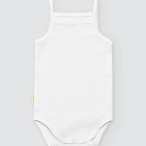 Body per bebè traforato con spalline sottili