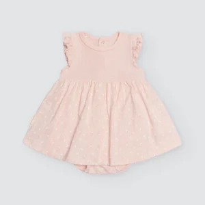 Abito da bambina senza maniche rosa Ocean Tales