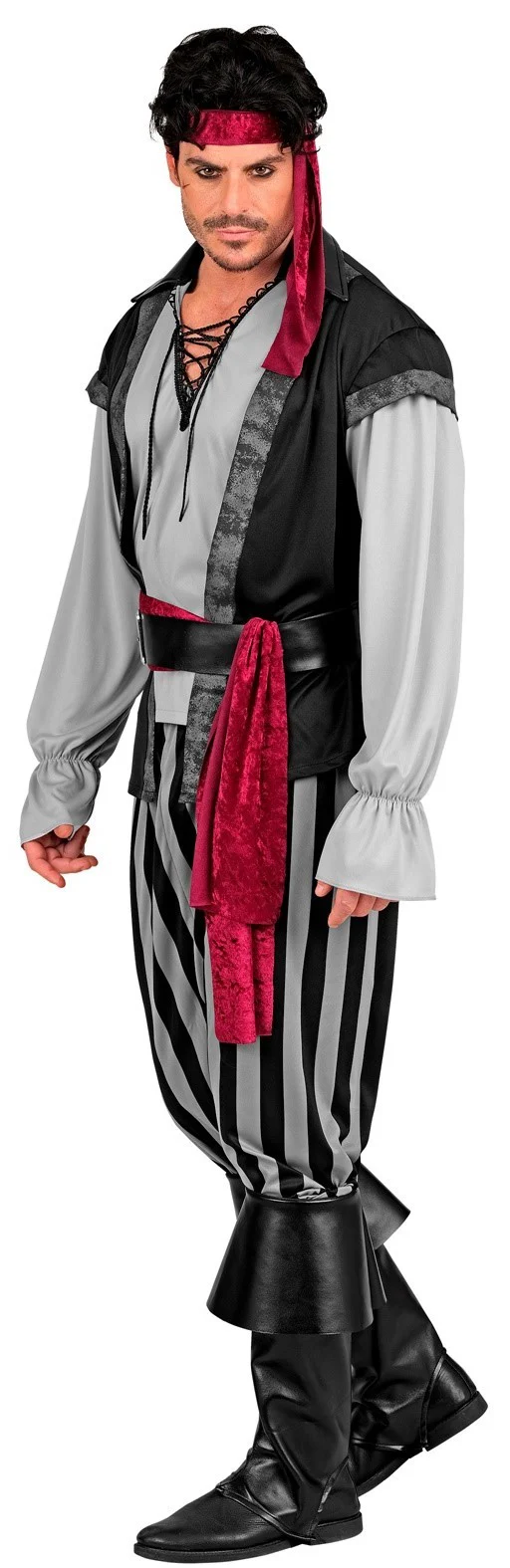 Costume da Capitano Pirata Oscuro per Uomo - immagine 7