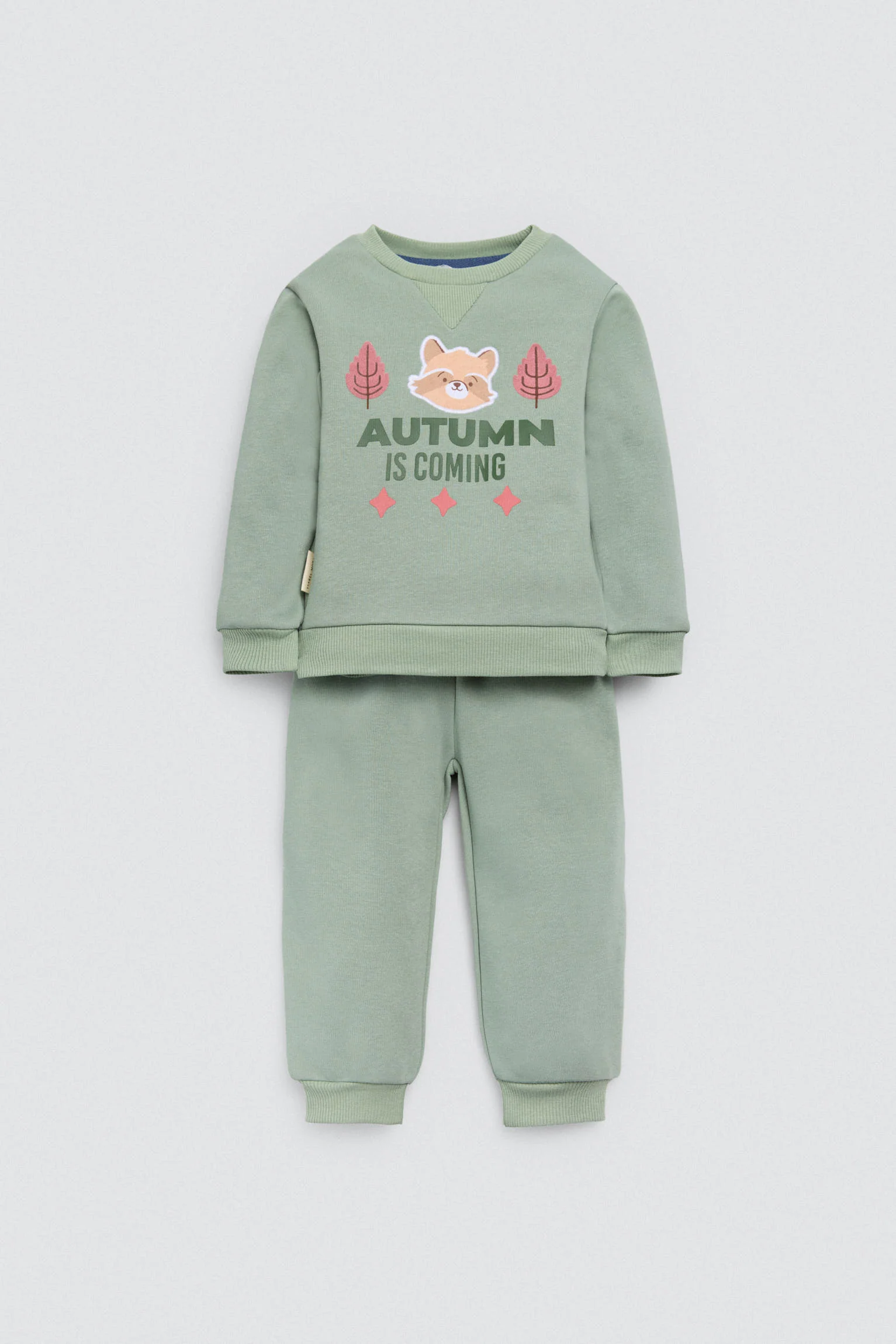 Felpa e jogger per neonati Autumn Buddy - immagine 2