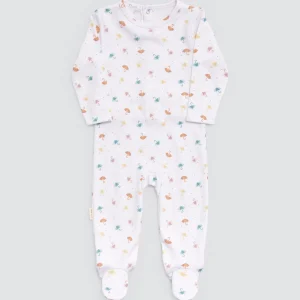 Tutina per neonato a maniche lunghe con stampa pioggia