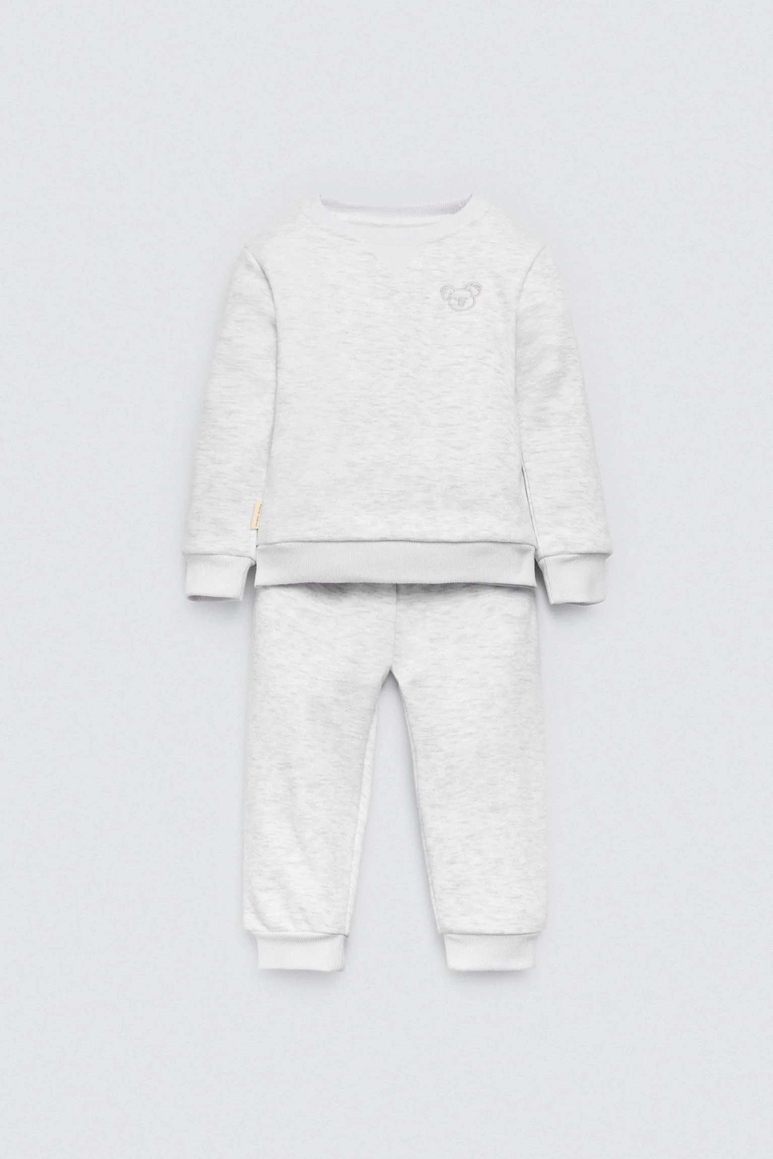 PREVENDITA Set base per neonati: felpa grigia e jogger - immagine 4