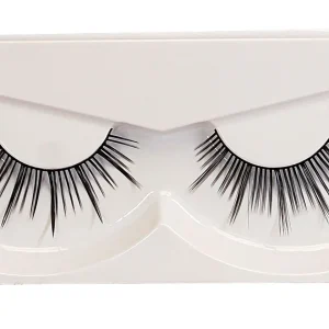 Ciglia nere con punte lunghe