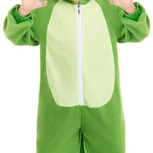Costume da Dinosauro Furioso Verde Bambino