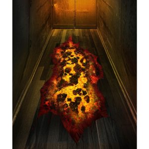 Adesivo di Lava dell'Inferno per il Pavimento