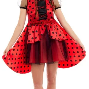 Costume da Coccinella con Ali per Donna