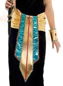 Costume di Faraona del Nilo Negro per Donna