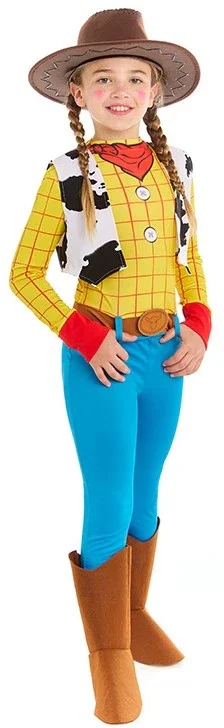 Costume da Vaquera Woody Toy Story per Bambina