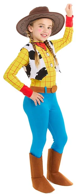 Costume da Vaquera Woody Toy Story per Bambina - immagine 4