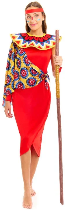 Costume da Tribù Masai per Donna