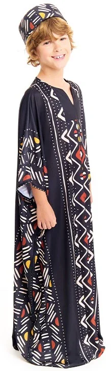 Costume tradizionale africano per bambino - immagine 4