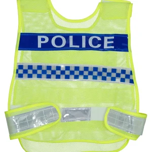 Gilet Giallo da Polizia Stradale per Adulto