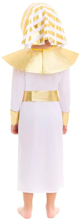 Costume di Faraone Egiziano Bianco per Bambino - immagine 3