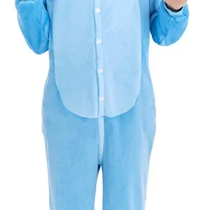 Costume Pigiama di Mostro Galattico Blu per Adulto