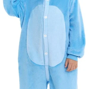 Costume Pigiama di Mostro Galattico Blu Bambino