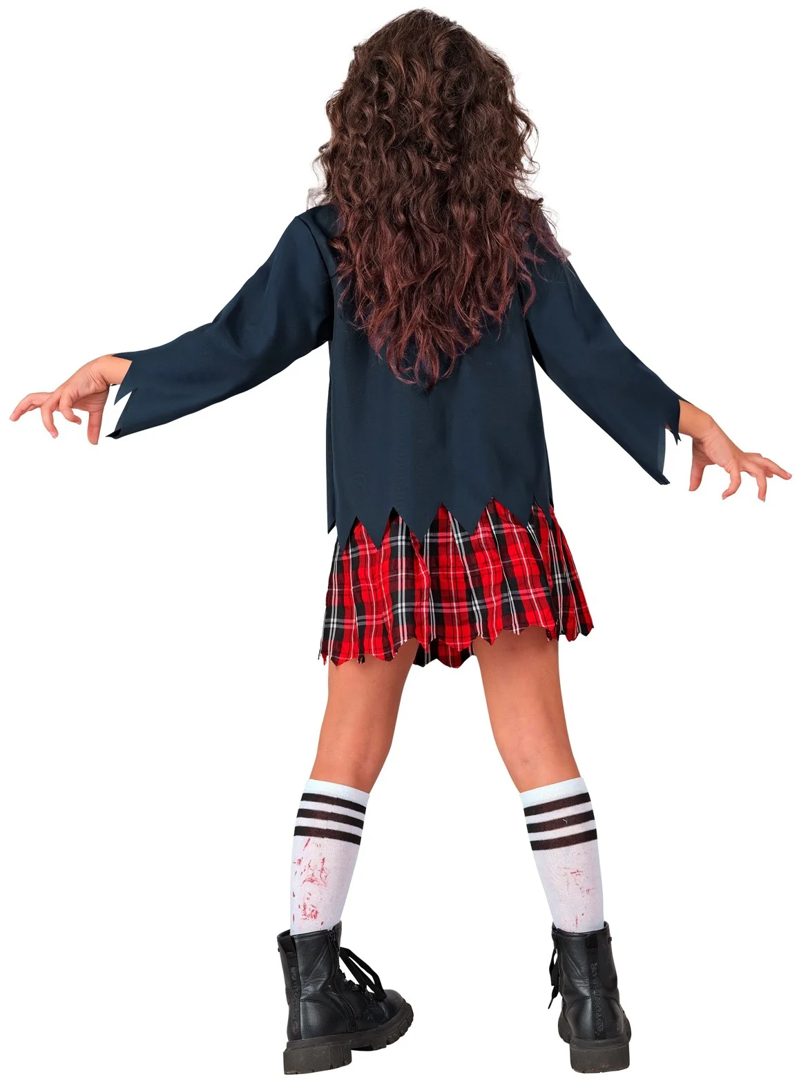 Costume da Studente Zombie per Bambina - immagine 3
