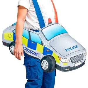 Costume di Auto Veicolo di Polizia per Bambini