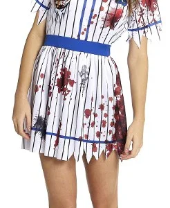 Costume da Giocatrice di Baseball Zombie per Donna
