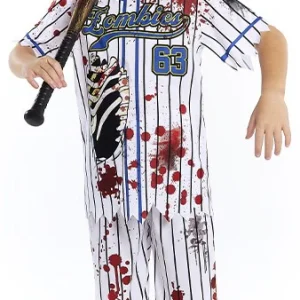 Costume da Giocatore di Baseball Zombie per Bambino