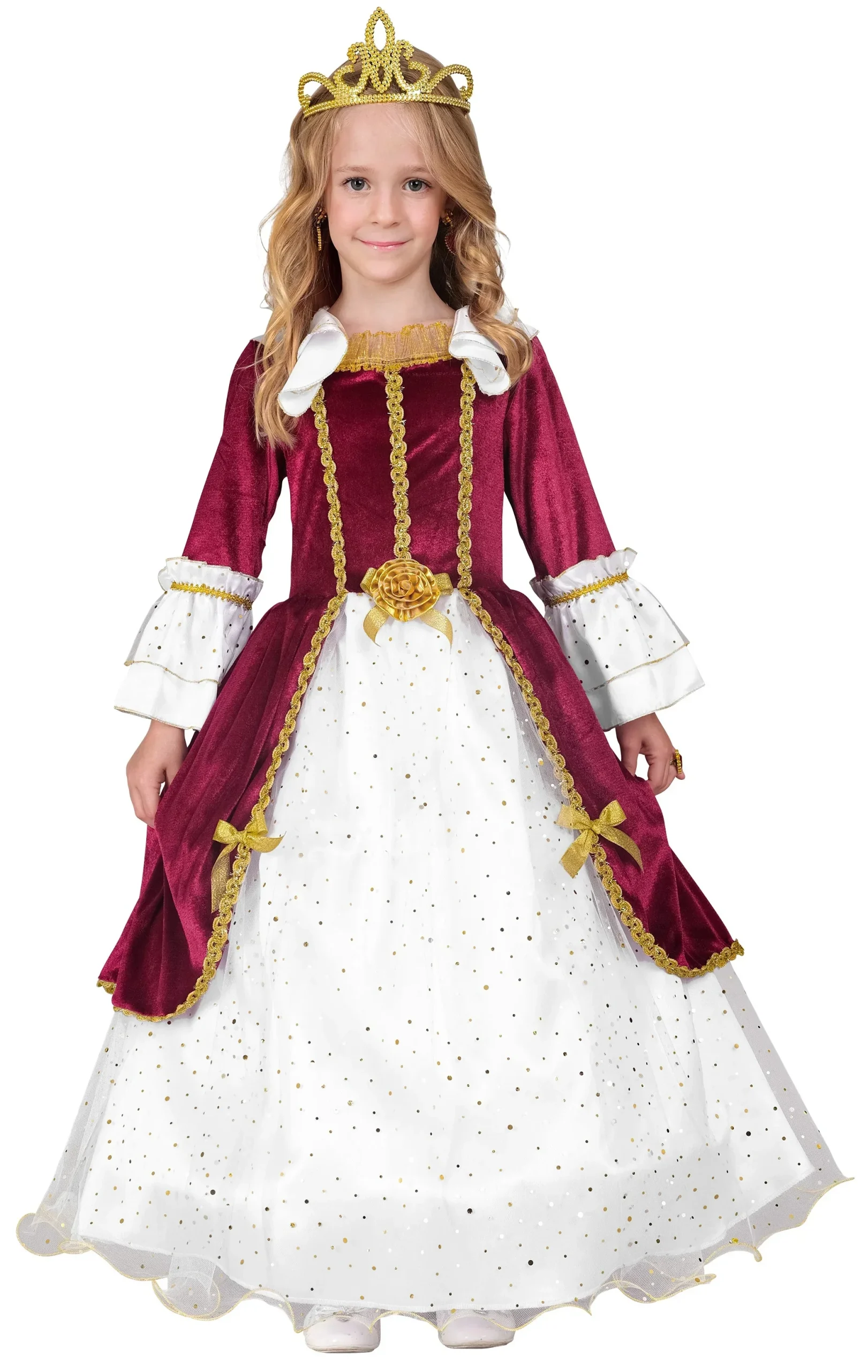 Costume da Principessa Medievale Elegante per Bambina - immagine 6