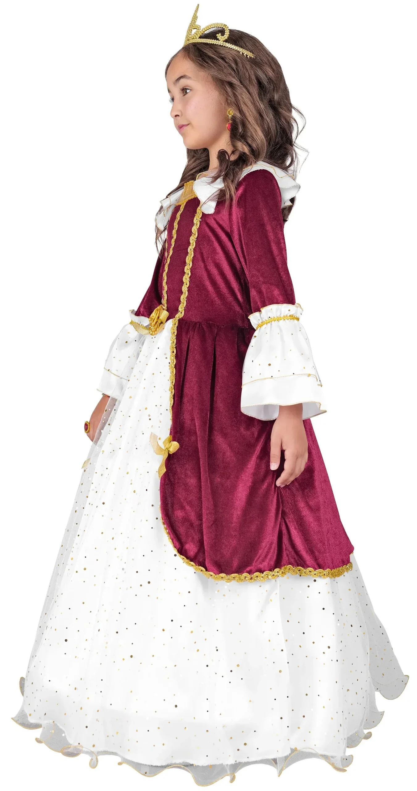 Costume da Principessa Medievale Elegante per Bambina - immagine 7