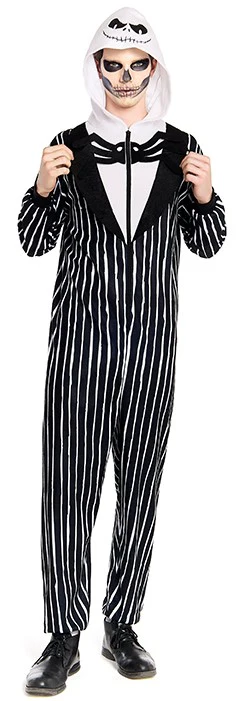 Costume da Scheletro Jack Skellington per Uomo