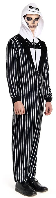 Costume da Scheletro Jack Skellington per Uomo - immagine 4