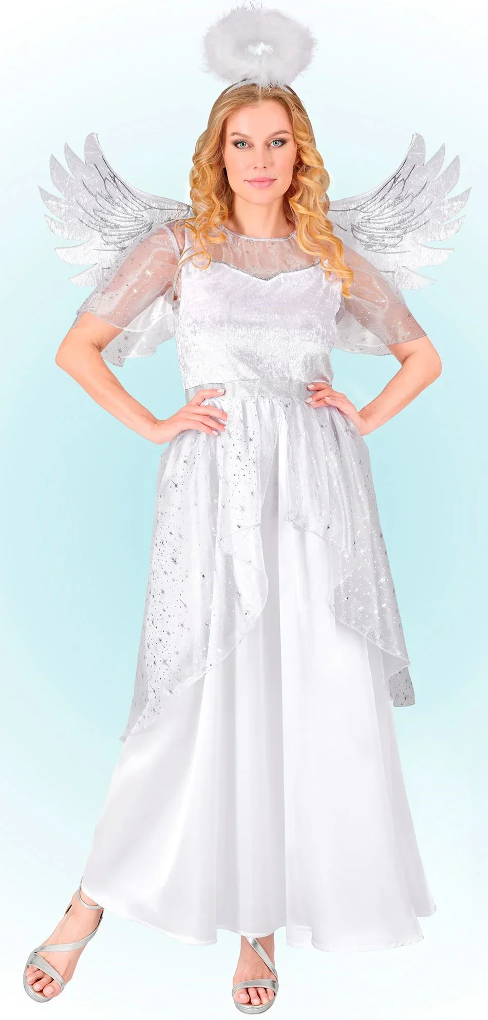 Costume da Angelo del Cielo per Donna - immagine 4