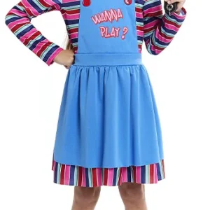 Costume di Bambola Assassina Chucky per Bambina