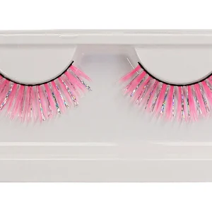 Ciglia Lunghe Rosa e Argento