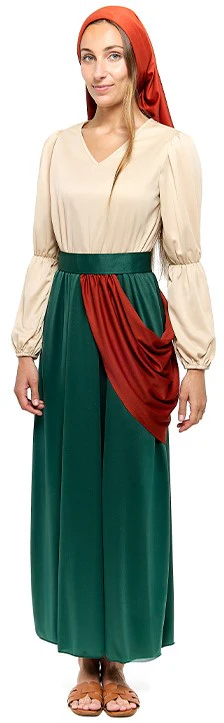 Costume da Artigiana Ebrea per Donna