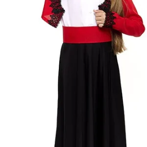 Costume da Cordobesa con Gonna Lunga per Bambina
