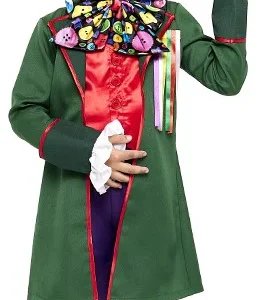 Costume da Cappellaio Matto Verde per Bambino