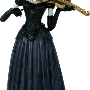Dama Scheletro con Violino per Decorazione di Halloween