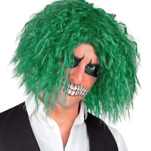 Parrucca Verde di Joker Villano Asesino