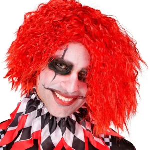 Parrucca Rossa da Clown Assassino