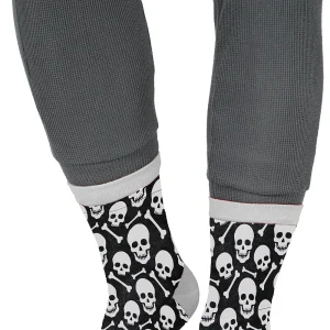 Calzini di Halloween con Teschi per Adulto